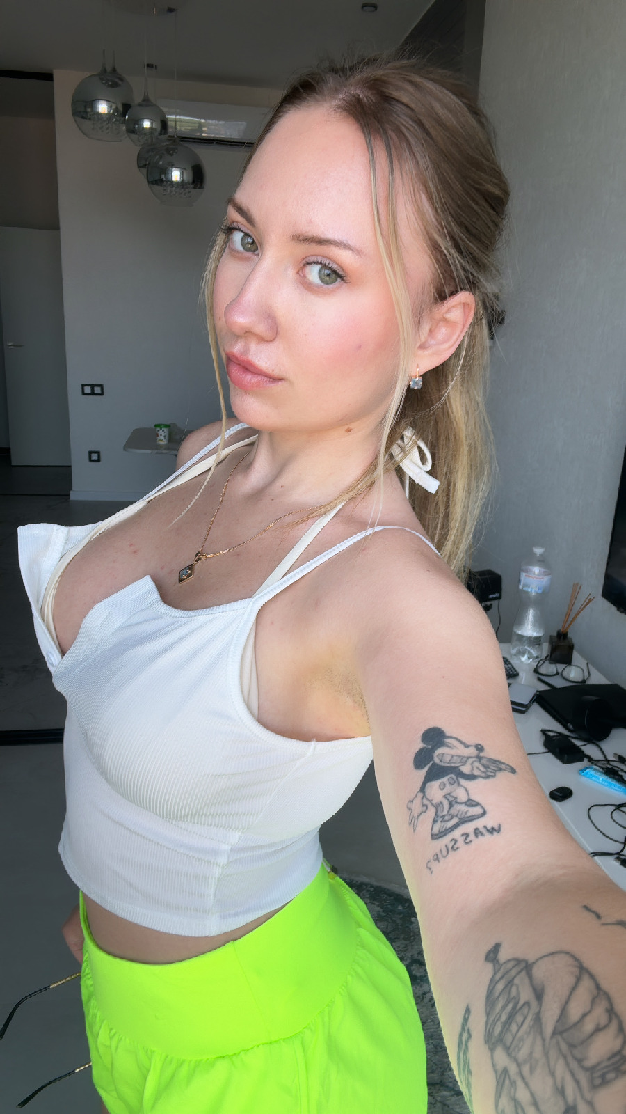 KateV in her underwear in Merath